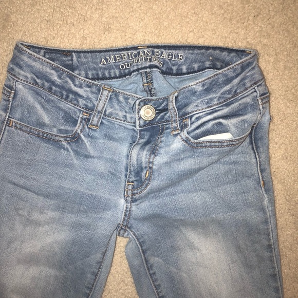 American Eagle Outfitters Jeans Light Wash American Eagle Skinny